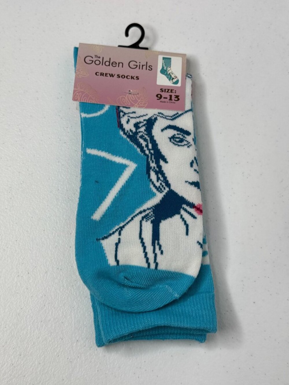 The Golden Girls Dorothy Crew Socks 9-13 Retro TV Novelty New